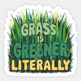 Grass Sticker